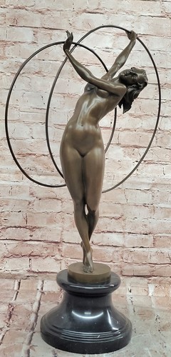 Bronze gymnast hoop - bronze,