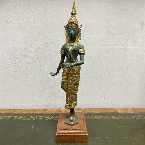 Vintage thai patinated - thai, gold
