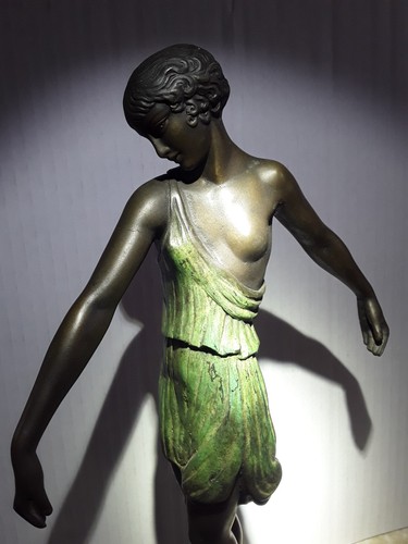 1940s art deco bronze - 1940s,