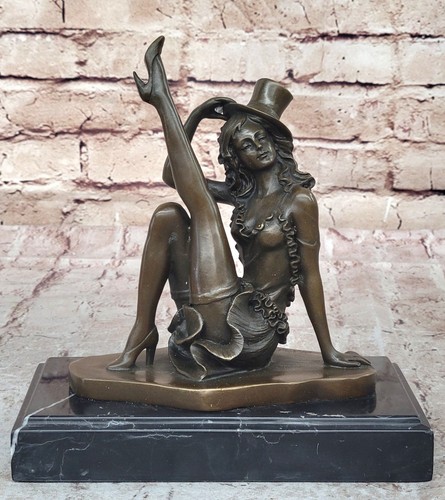 Sexy burlesque dancer bronze - sexy,